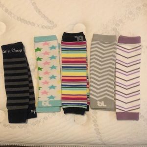 Baby leg, leg warmers.